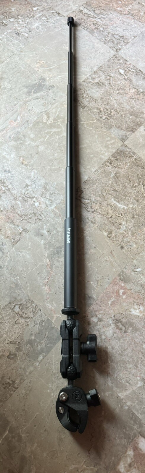 Insta360 70cm Invisible Selfie Stick + Heavy Duty Motorcycle Mount DINMBBN/A