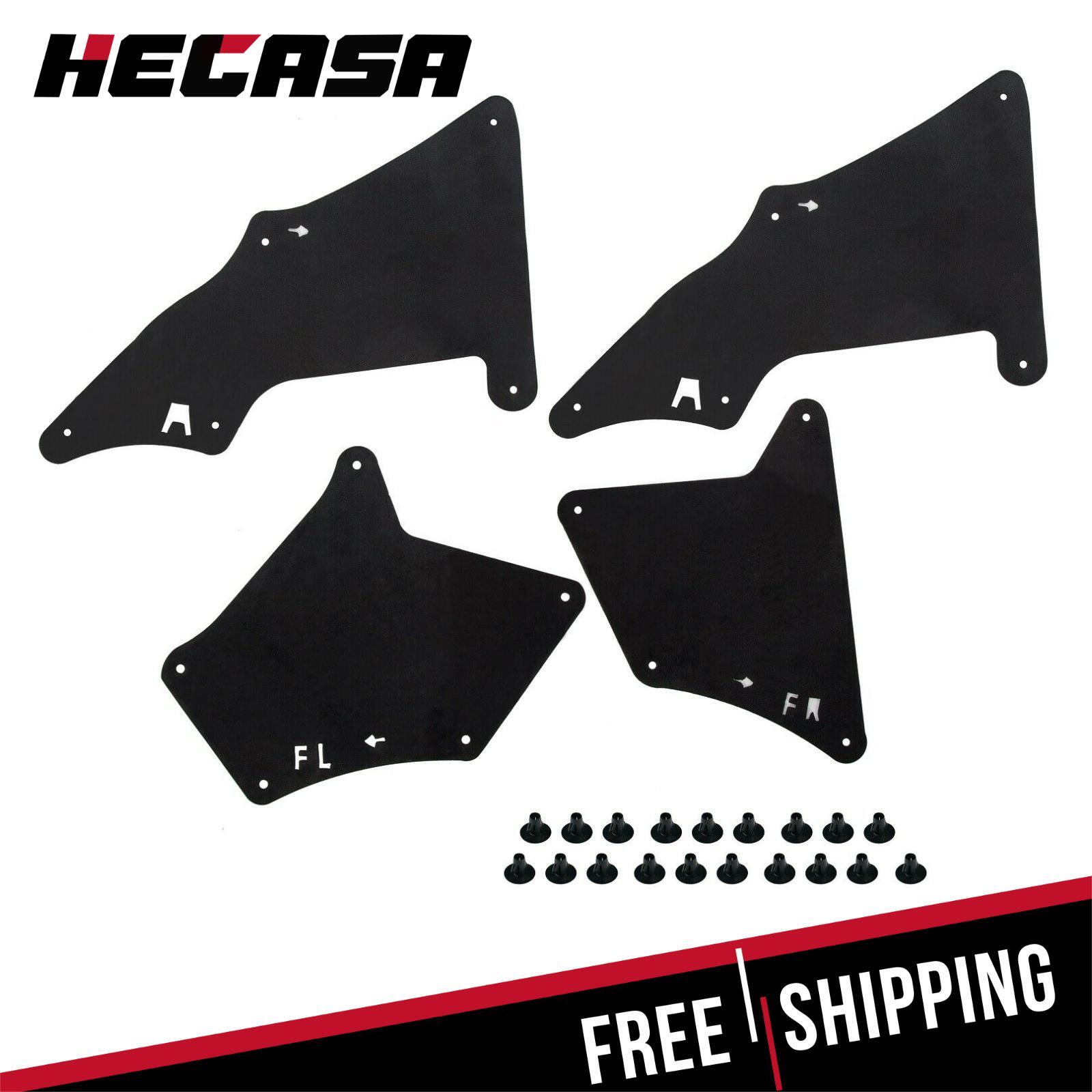 Set of 4 Splash Guard for Toyota 4Runner Lexus GX 470 2003-2022 Fender Liner