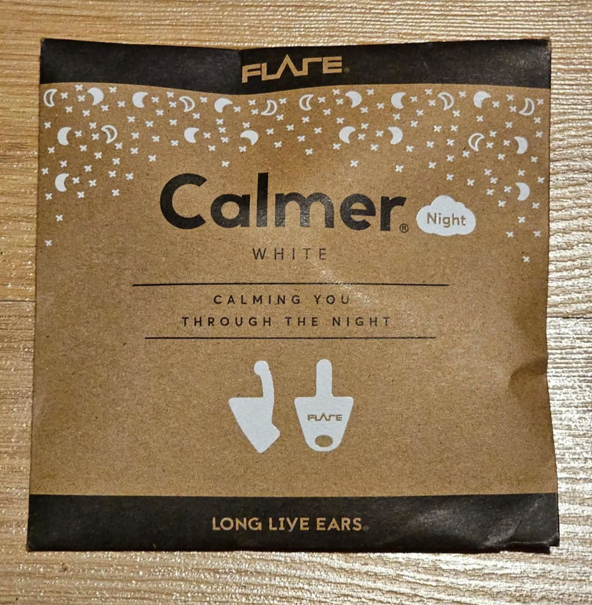 Flare Audio Calmer Night Ear Plugs White