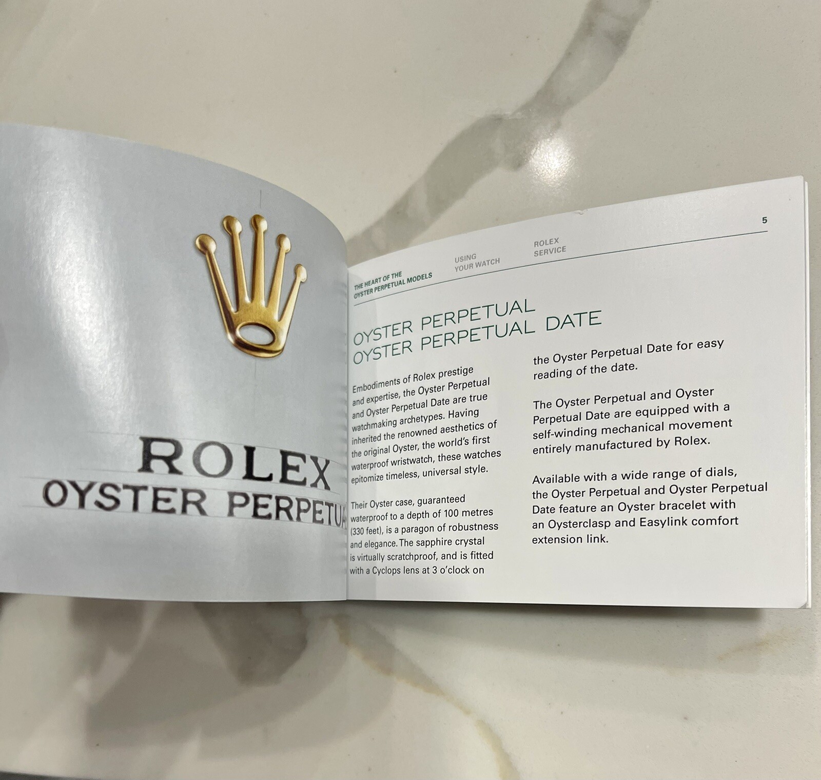 OEM New Style Rolex Oyster Perpetual Booklet 124300 126000 Card Holder TAG NEW