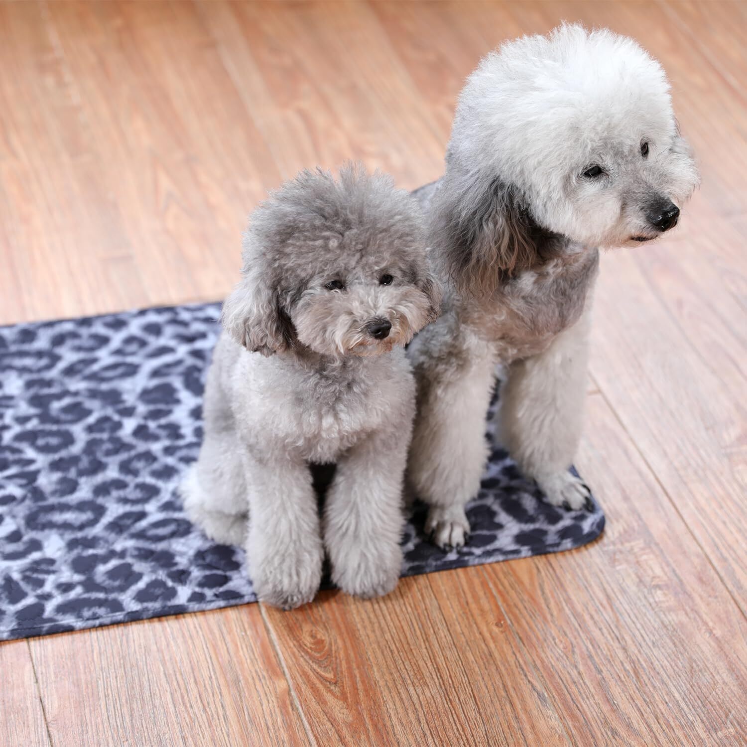 Tikaton Washable Pee Pads for Dogs 2 Pack Reusable Puppy Pads Non-Slip 18"x 24"