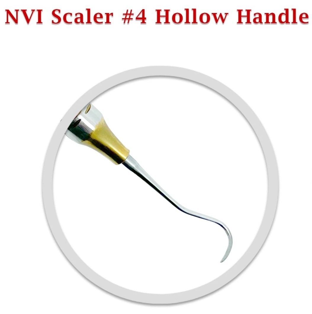 NEVI4 Double End 4 Nevi Dental Posterior Scaler Hollow Handle