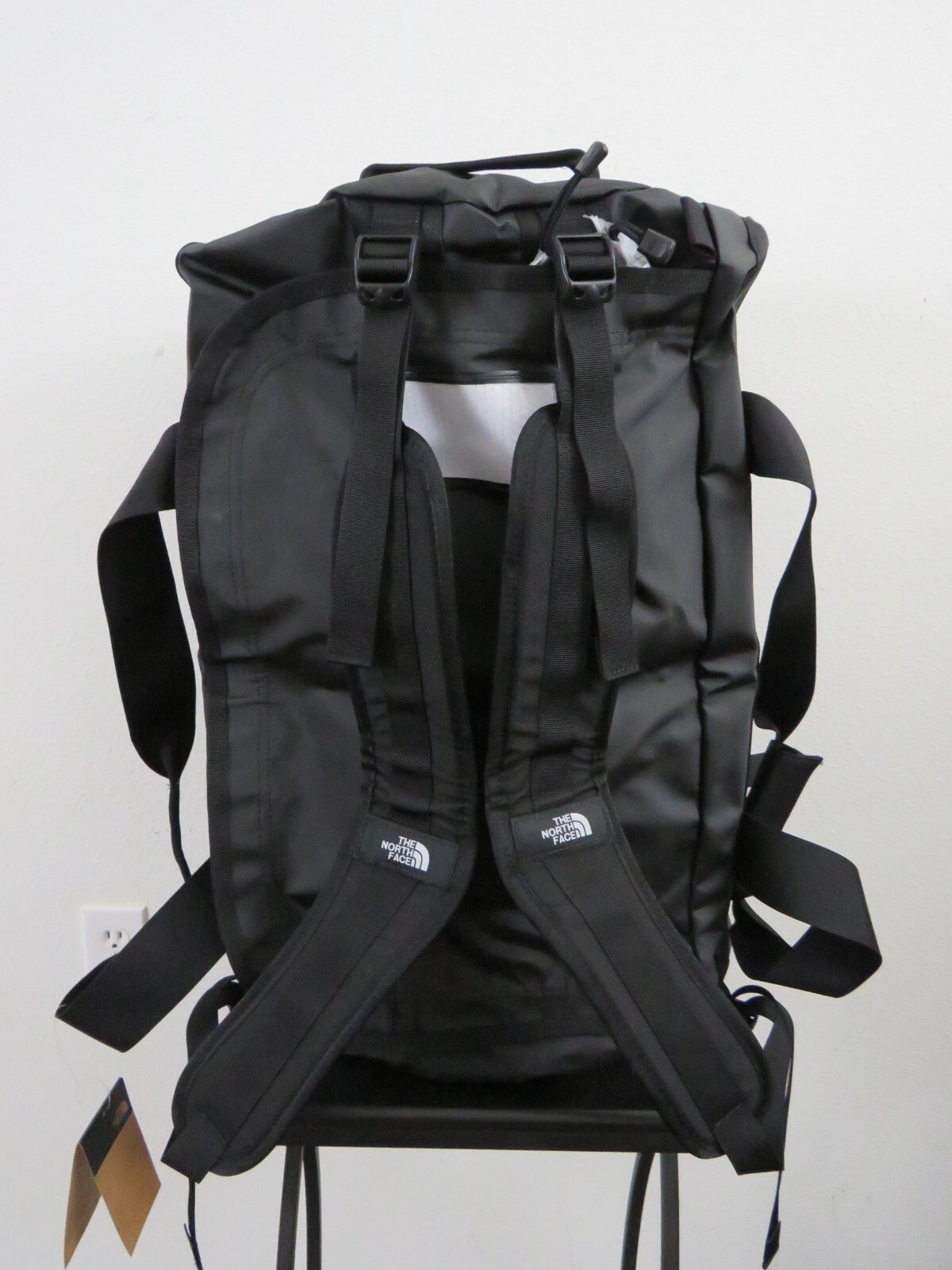 The North Face Small Base Camp Duffel Packable Travel Backpack - TNF Black NPF