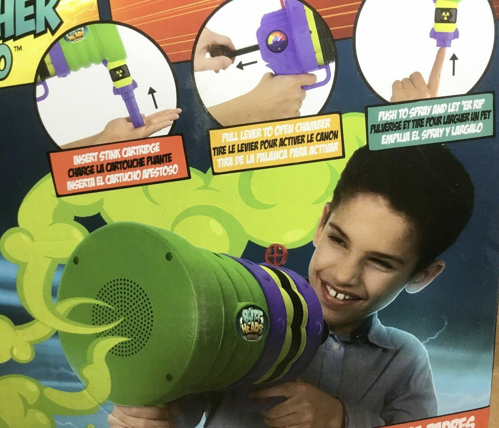 2019 WOW-WEE FART LAUNCHER 3000 w/STINK CARTRIDGE NEW IN BOX