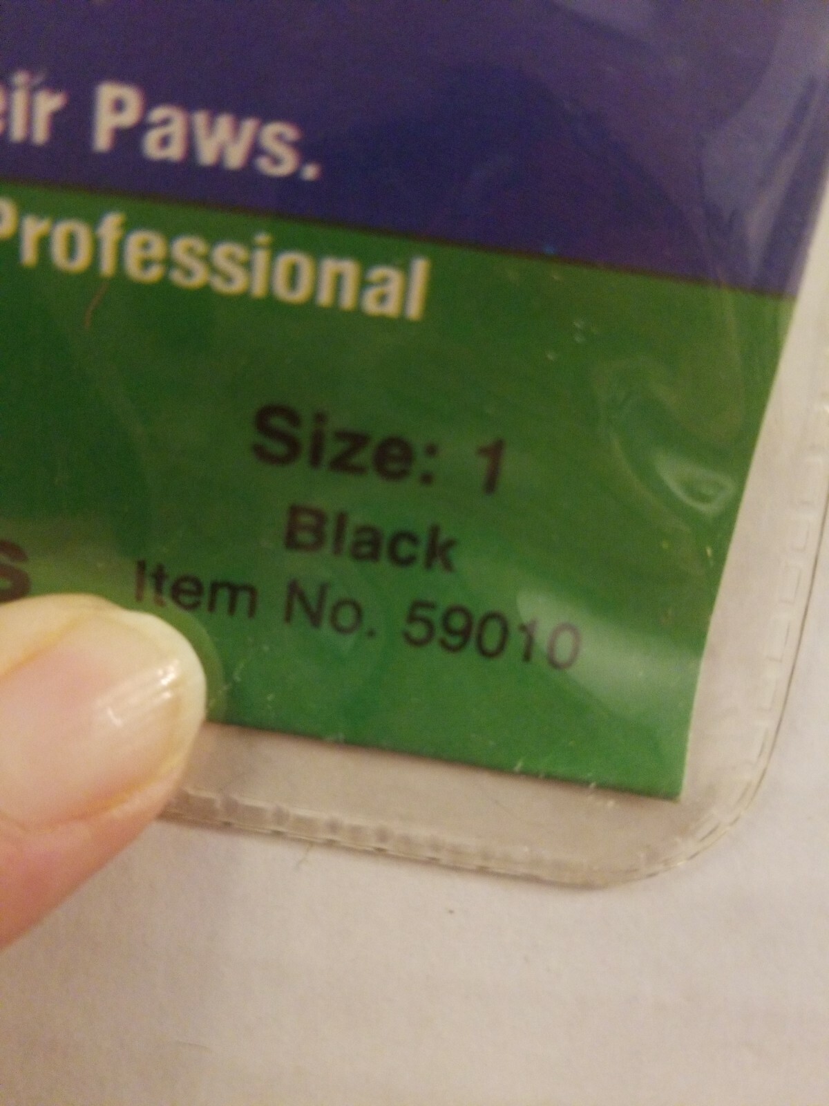 Four Paws Quick Fit Muzzle Size 1 Black Small Breeds NEW