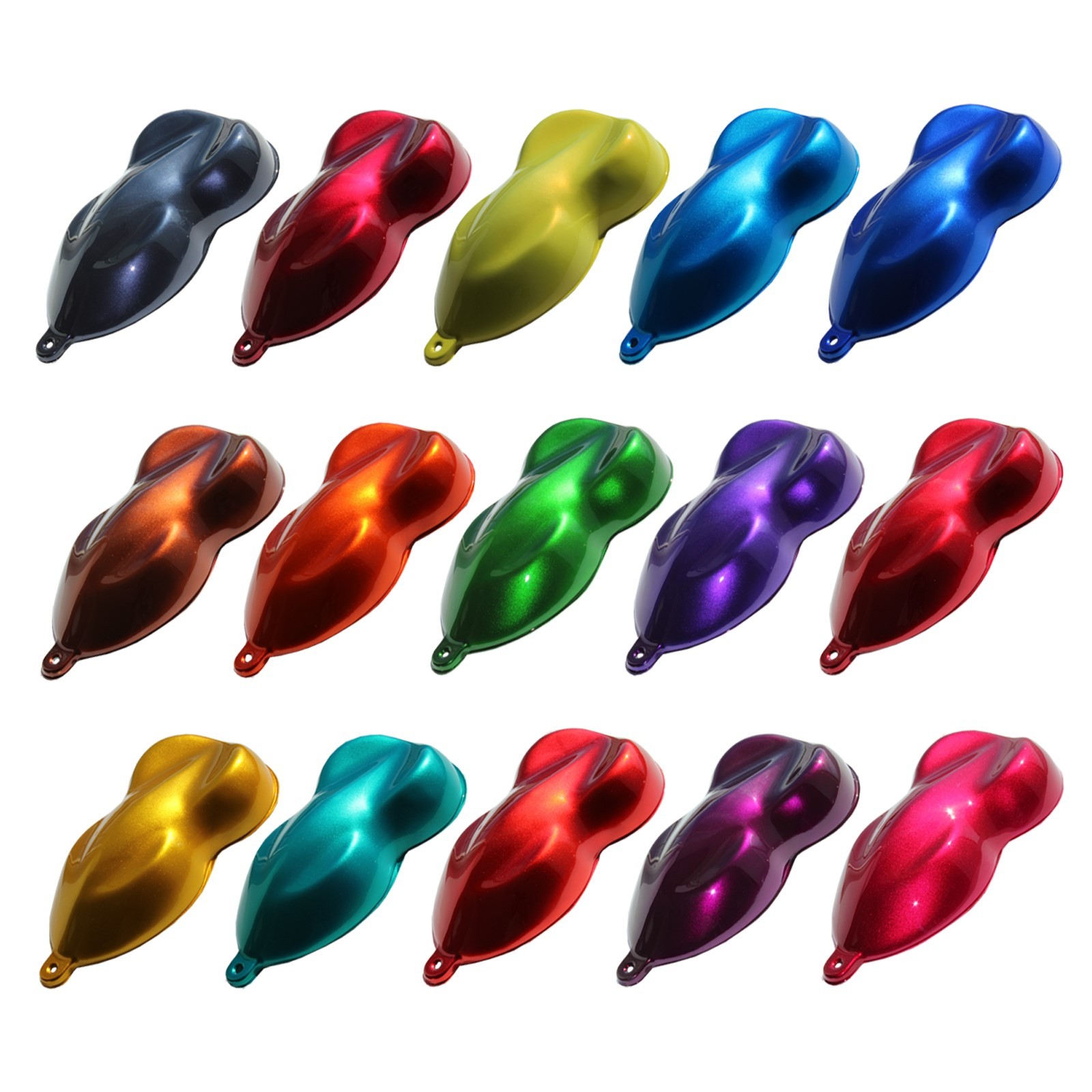 True Candy Paint Gallon Kit with Base, Candy, Clear, Activators & Reducers