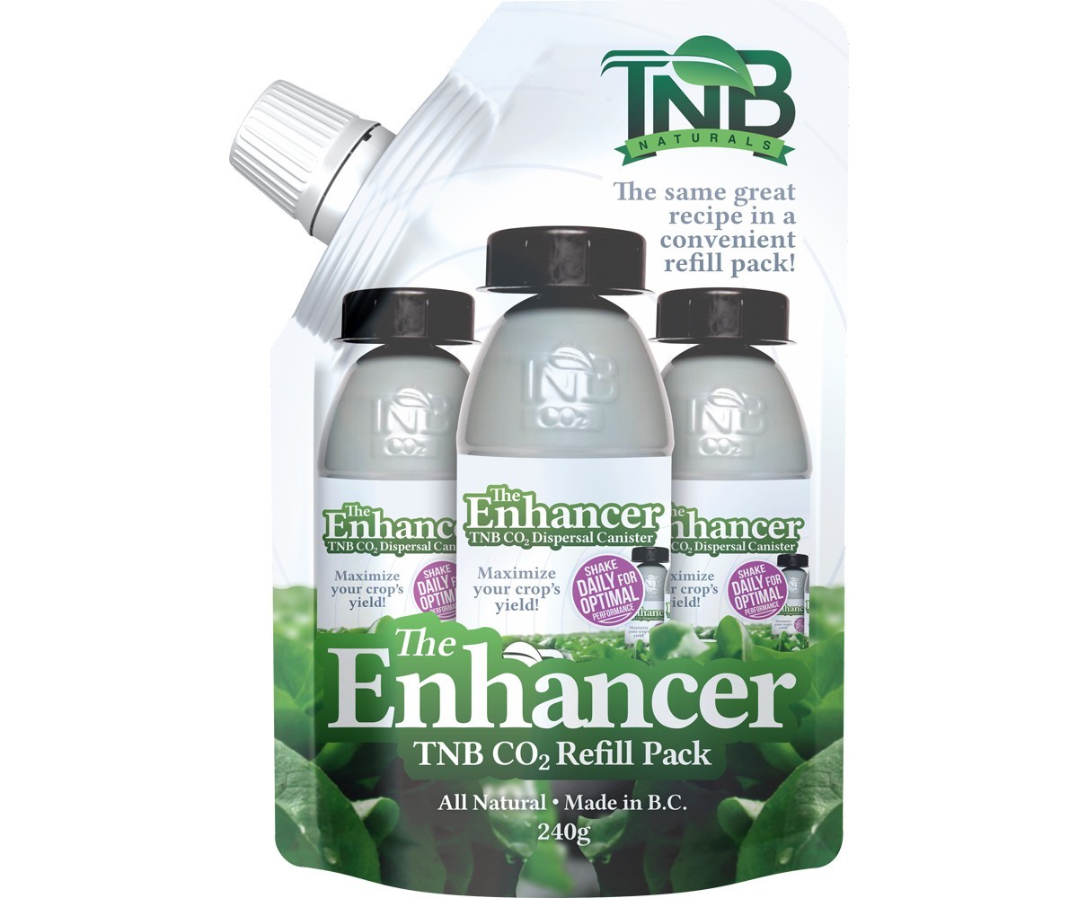 TNB Naturals The Enhancer CO2 Generator - Dispersal Canister & Refill Pack - NEW