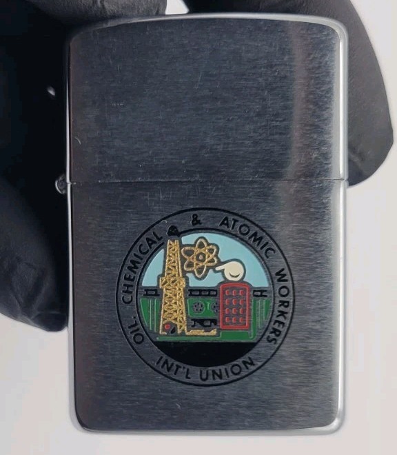 1959 Oil, Chemical, Atomic Workers Int'l Union Zippo Lighter