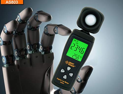 Lux Light Meter for Photography Grow Plants Led Photometer Lighting Intensity Br