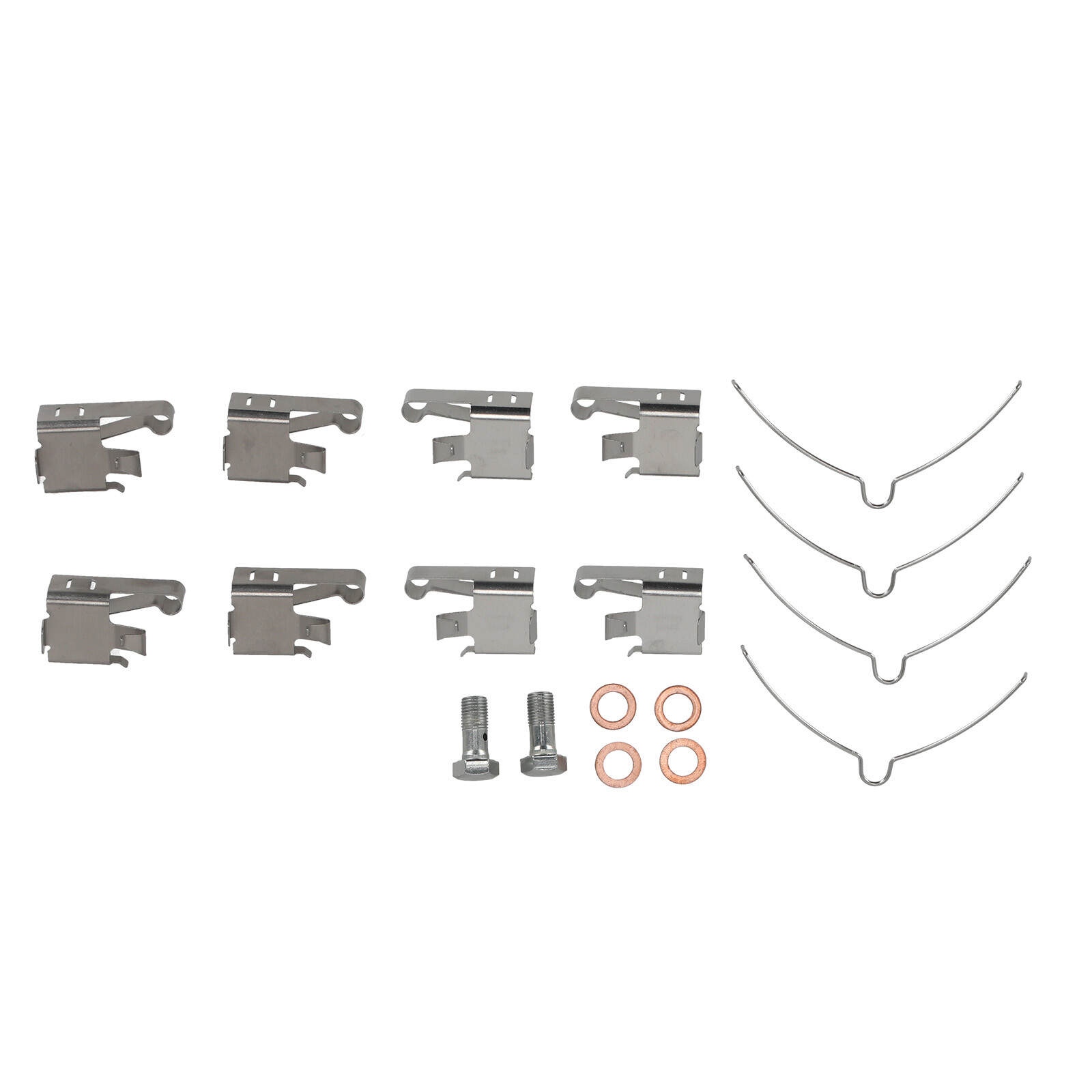 Front Disc Brake Caliper Set for Ford Excursion F-250 F-350 Super Duty 1999-2004