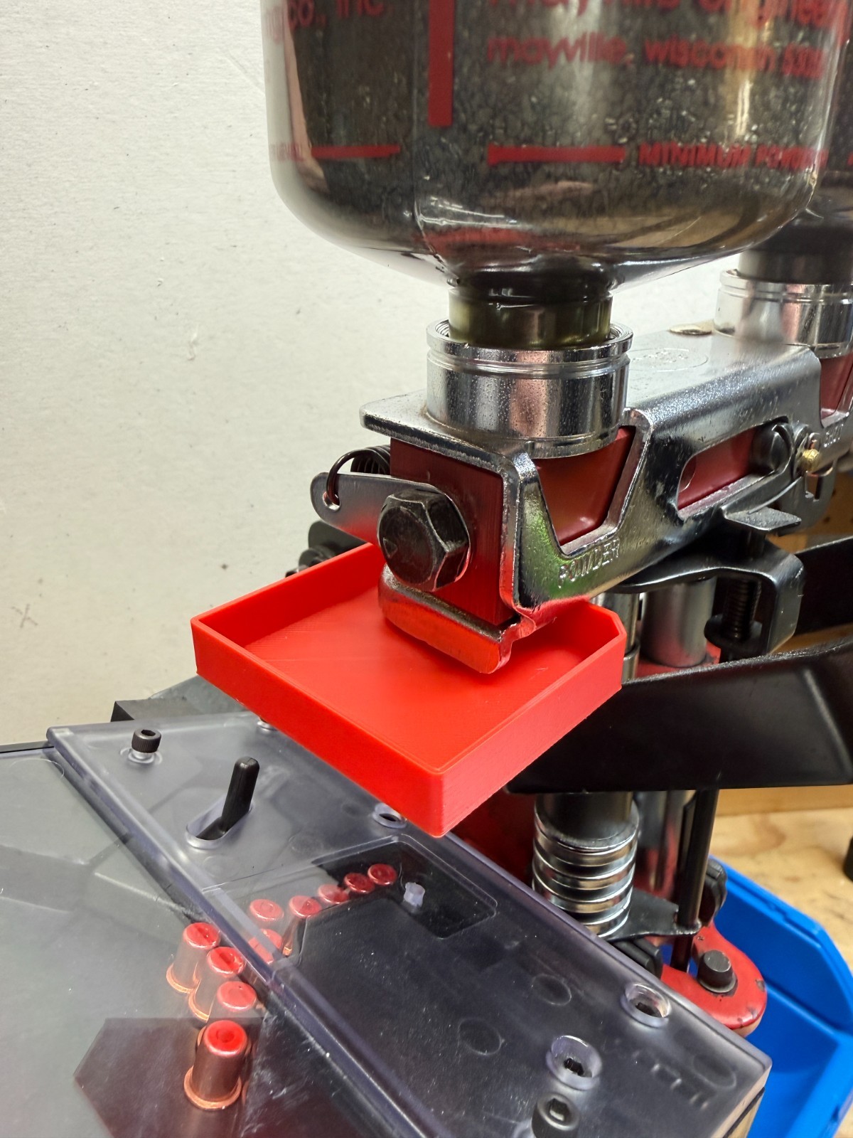 MEC Progressive Reloader Powder Tray for 12ga, 20ga, 28ga, .410