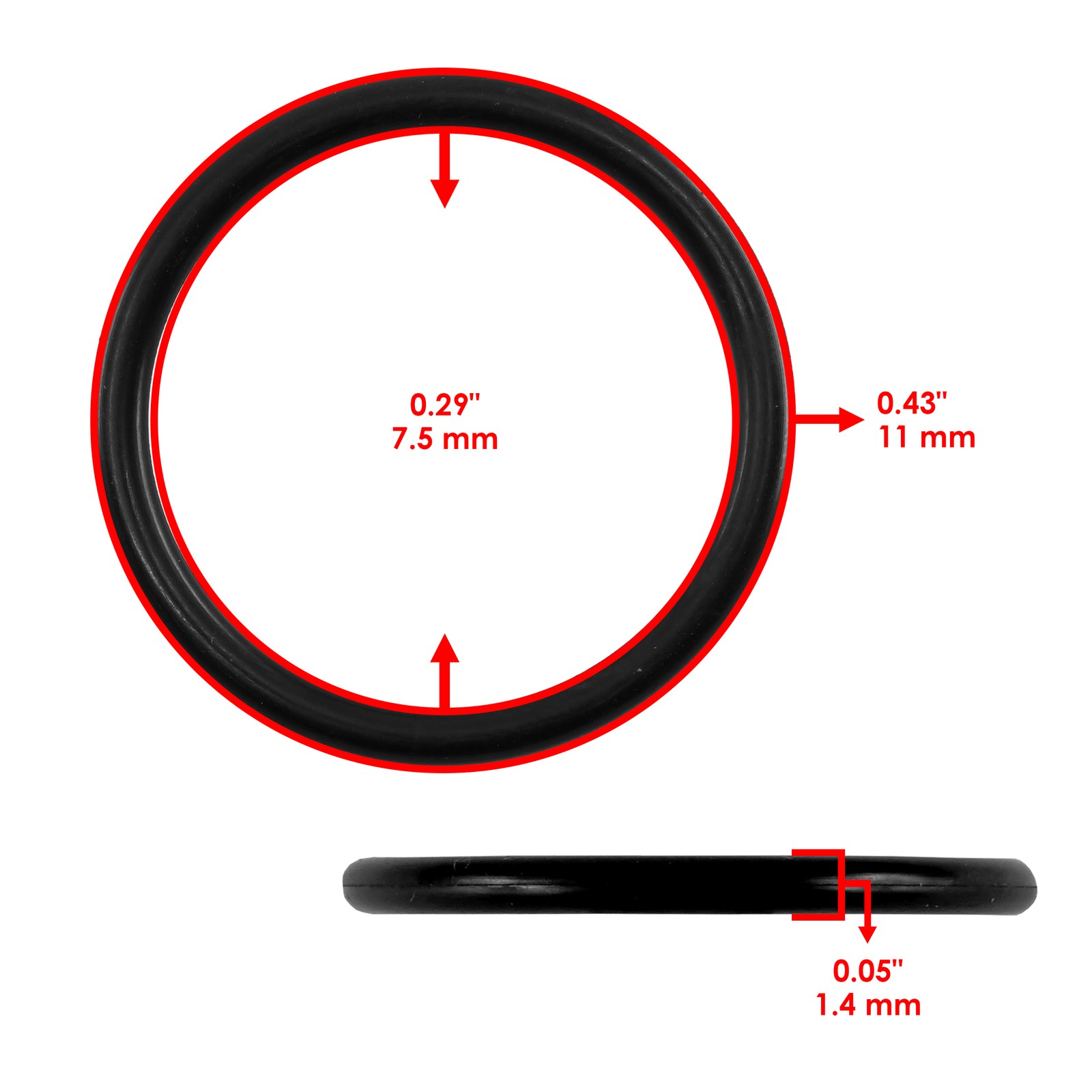 Rear Differential Gear & Pinion Bearing Seal For Can Am Commander 1000 2014-2015