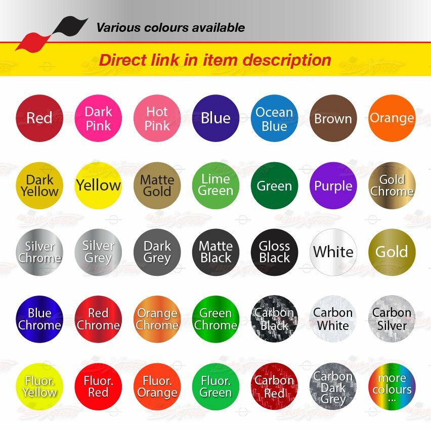 1/4" Roll Vinyl Pinstriping Pin Stripe Solid Line Car Tape Decal Stickers 6mm