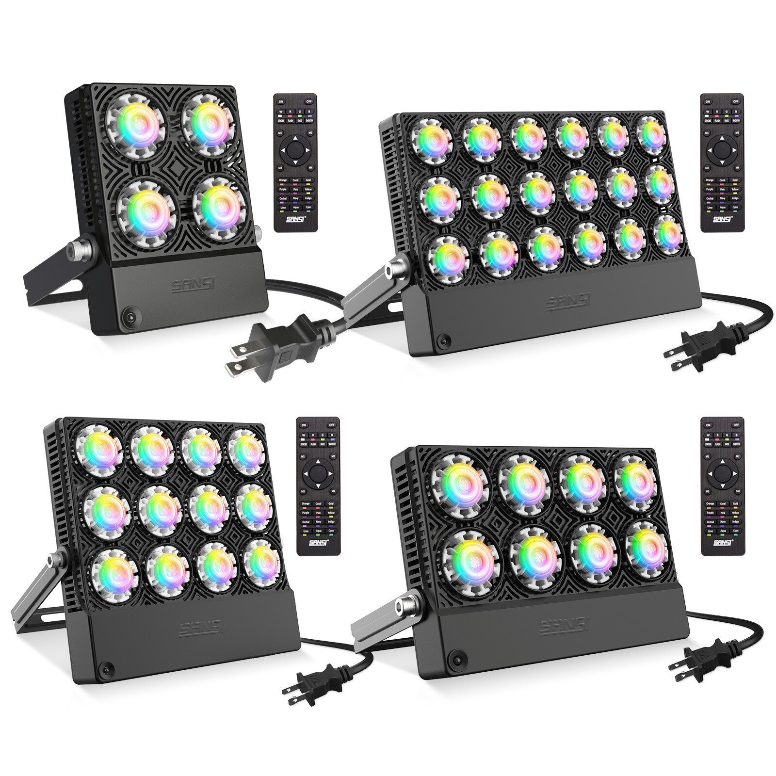 RGBW LED Flood Light Outdoor Party Celebration Spot Light Garden Yard Decoration
