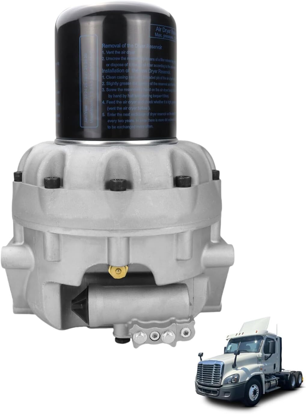 Air Dryer System Saver 1200 Plus Ref: 4324711010, 4324710010 Freightliner