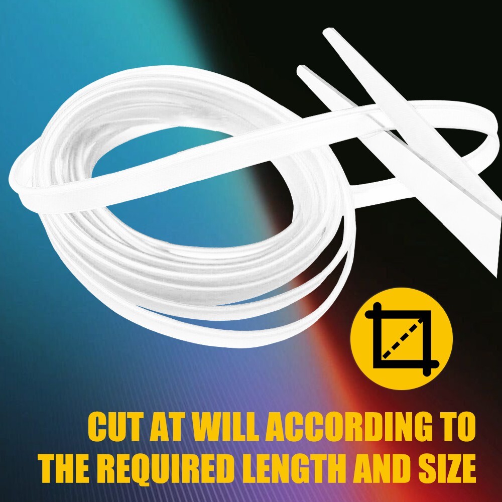 LED Neon Light Trim Glow Optic Fiber Strip Car Interior Ambient Lighting Kit.APP