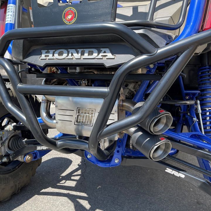 Big Gun SS Dual Exhaust With Carbon Fiber Tip For Honda Talon 1000X 1000R