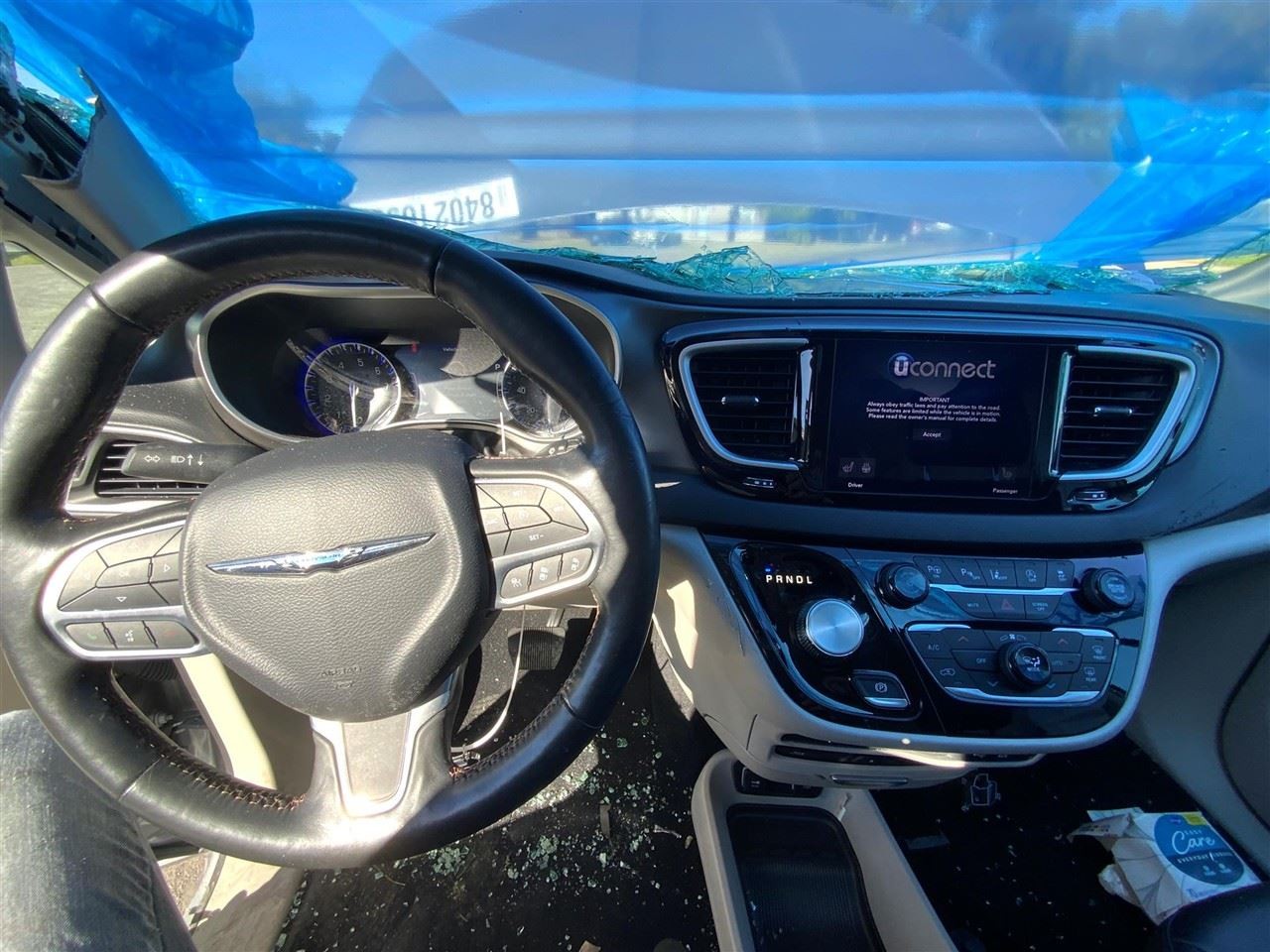 2017-2020 Chrysler Pacifica Driver Mirror Camera Used PN-68144068AD OEM