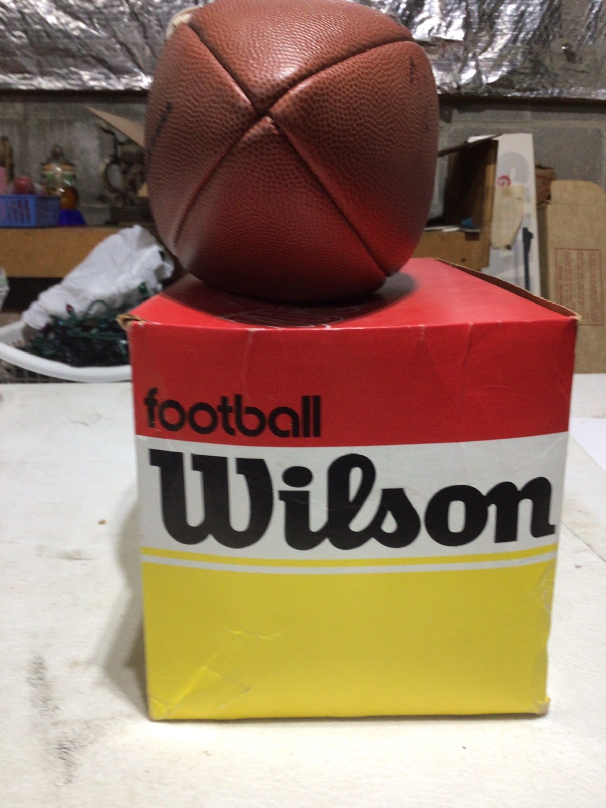 WILSON REPLICA SUPER BOWL 29 XXIX FOOTBALL IN ORIGINAL BOX POSSIBLY AUTOGRAPHED