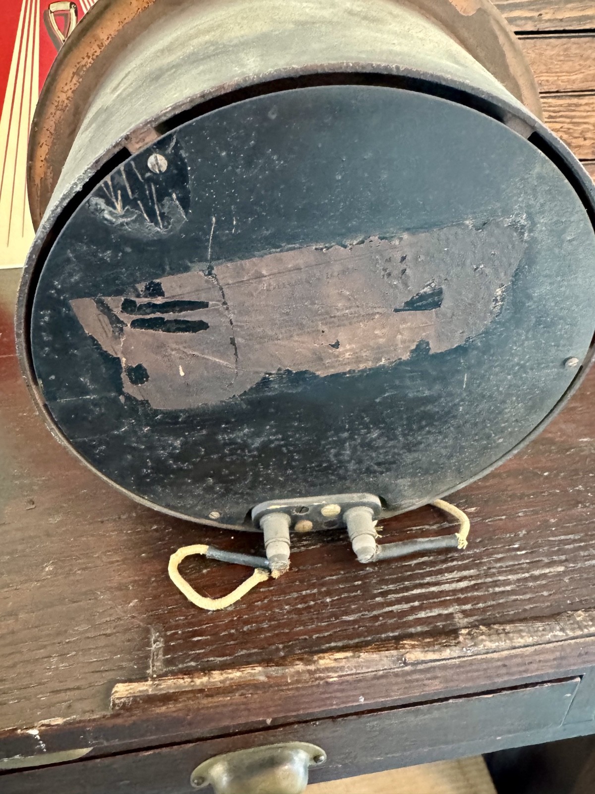 1890 WESTON Switchboard Factory AMMETER Amperage Amp Meter Panel Mount 10"