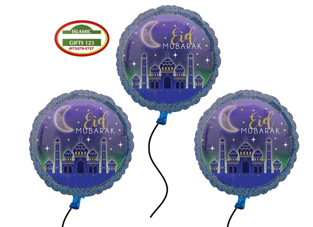 EID Balloons*Eid party supply**Eid Helium balloons*Eid decoration* Islamic Gifts