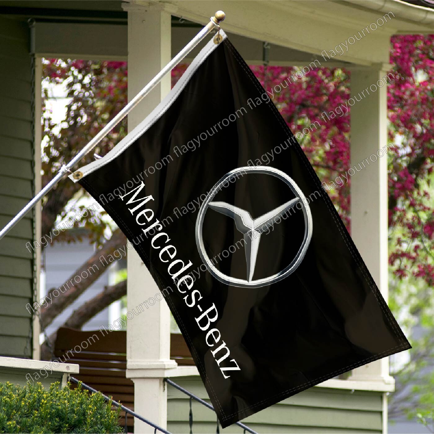 Mercedes Benz AMG 3x5 FT Banner Racing Flags Car Show Garage Wall Man Cave Decor