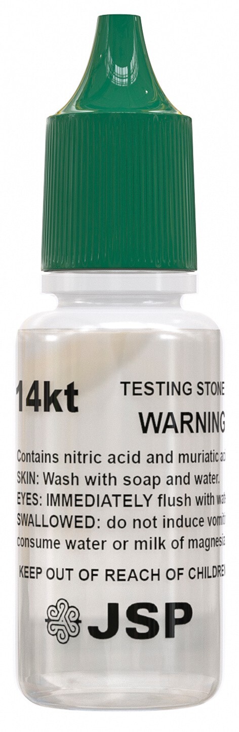 Gold Silver 10K 14K 18K 22K 24K Jewelry Tester Kit JSP Neutralizer Acid Metals
