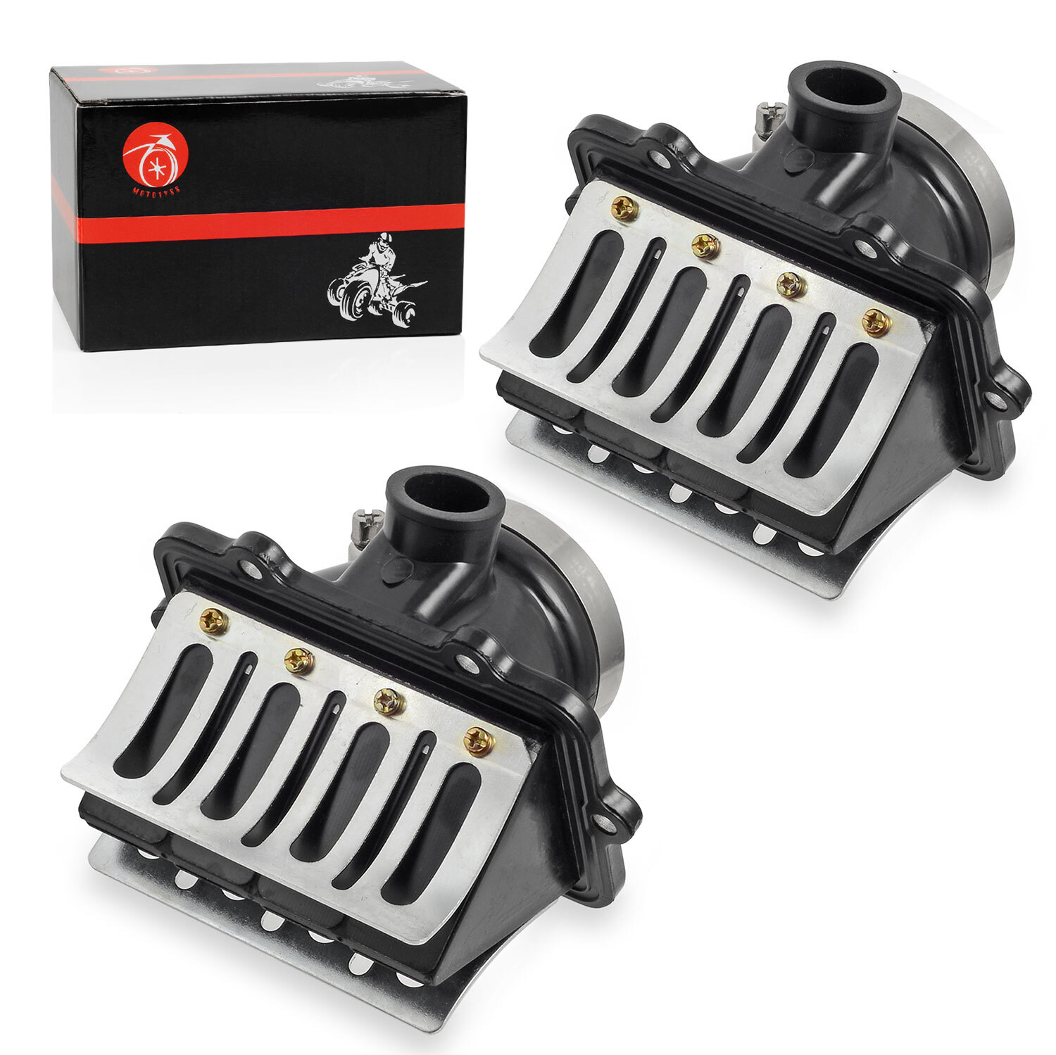 2X Carb Flange Intake Socket Reed Valve For Ski-Doo Legend 700 800 Legend GT 700