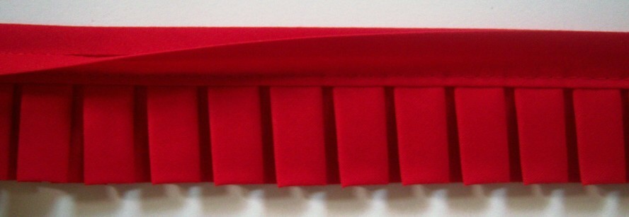 BOX PLEAT - TRIM FABRIC WITH ATTACHED BIAS TAPE TOP 4 1/2 YARDS