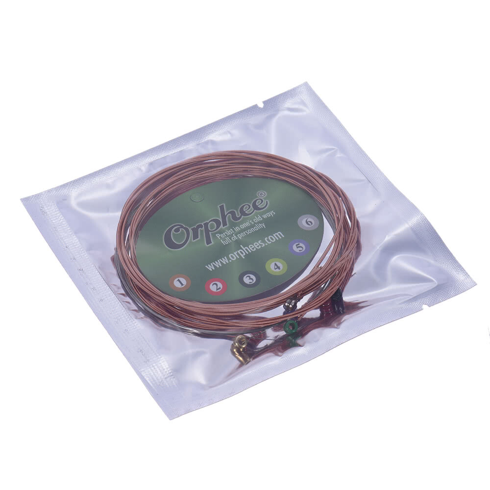 10 Set Professional Orphee TX620-P Acoustic Folk Guitar Strings (.010-.047)
