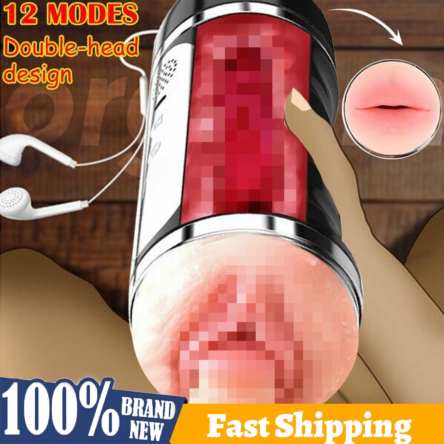 Automatic Male Masturbaters HandsFree Stroker Pocket Pussy Cup Sex Toys for Men