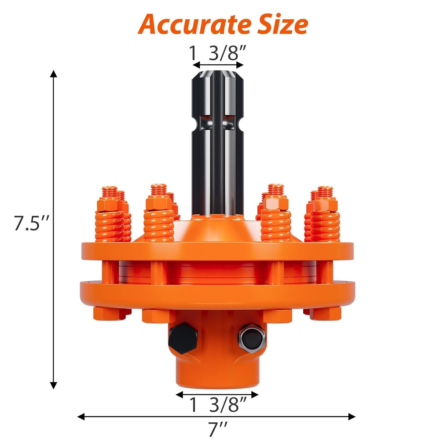 PTO Slip Clutch 1 3/8" 6 Spline Ends for PTO Slip Shafts Tractor PTO Slip Clutch