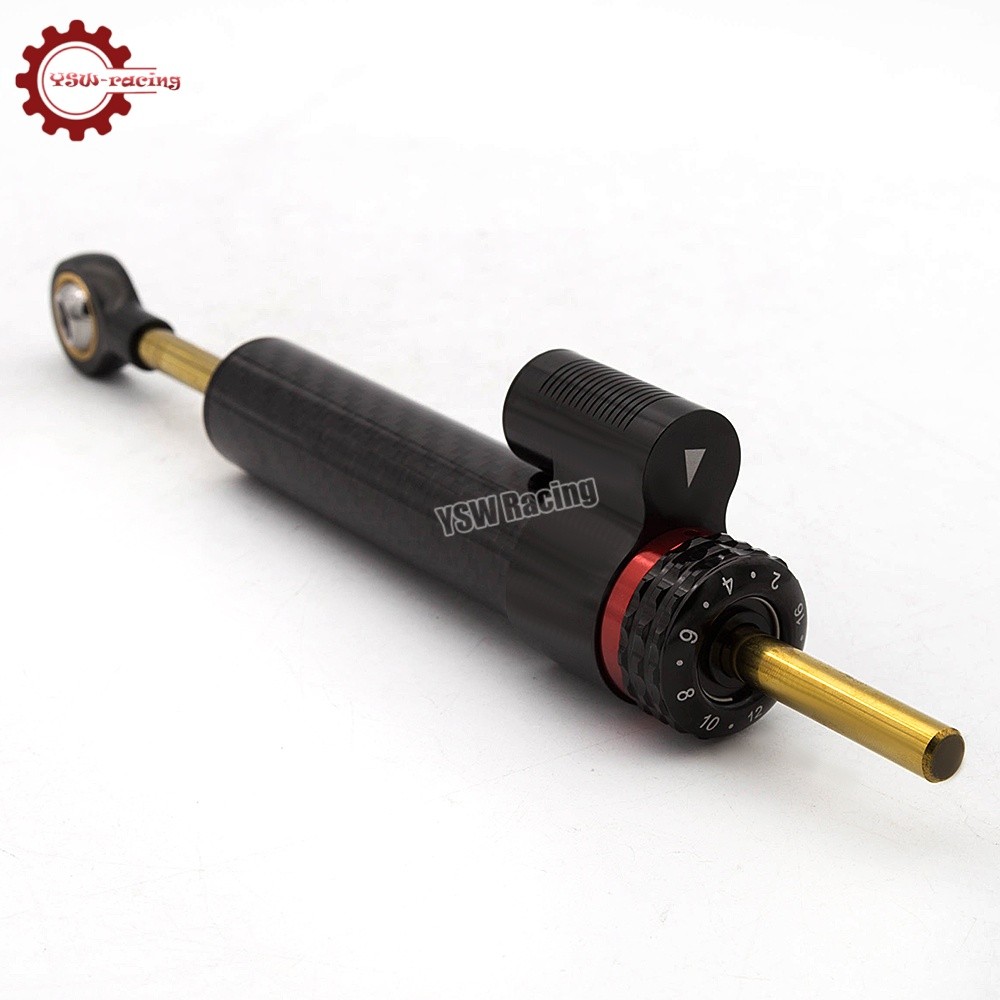 For Kawasaki ZX636 ZX6R 2009-2025 2024 Steering Damper & Bracket Mounting Kit US