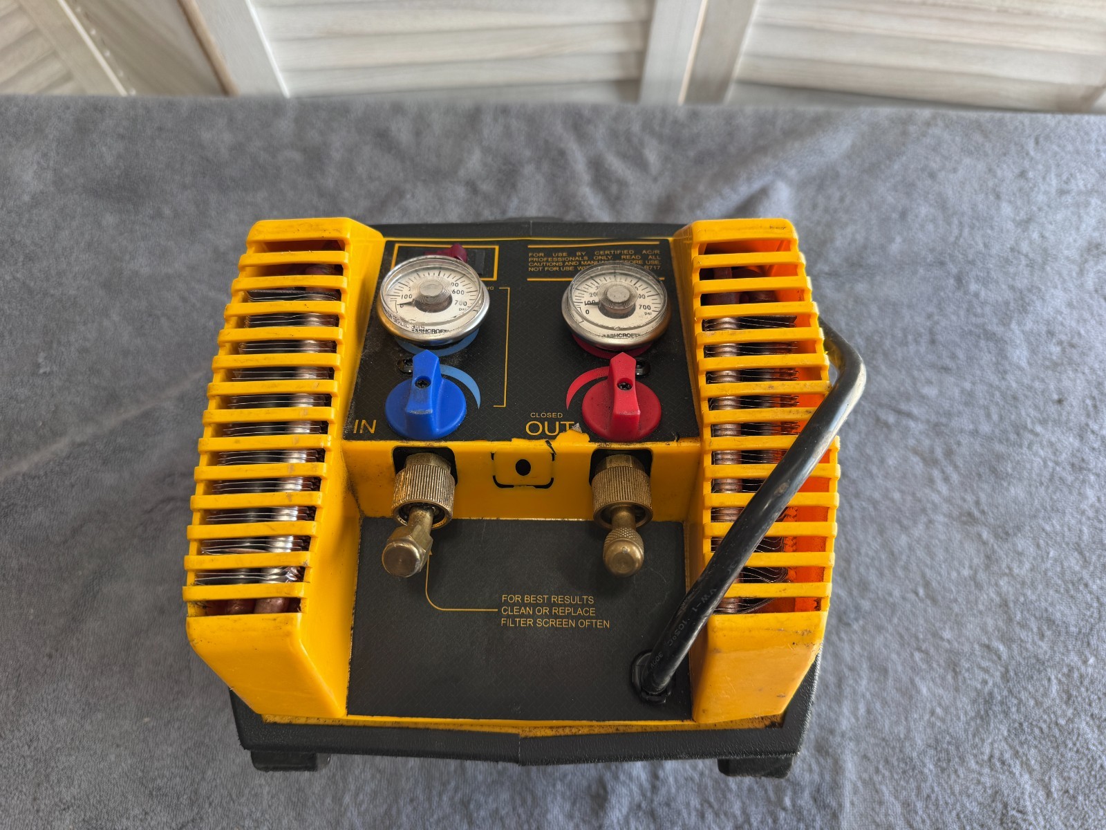 Used - Appion G5 TWIN Twin Cylinder Recovery Unit (LotA5)