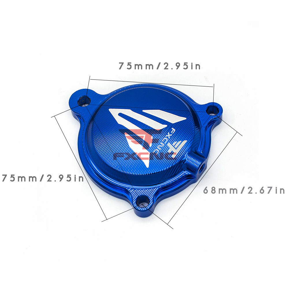 Red Engine Protect Guard Cover Stator For YFM 700 Raptor YFM700R 2007-2020 2018