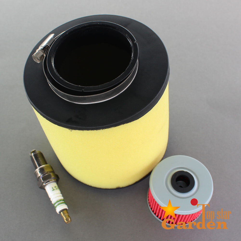 Air Oil Filter Tune Up Kit for Honda ATV Recon TRX250 TRX250TE TRX250TM TRX250EX