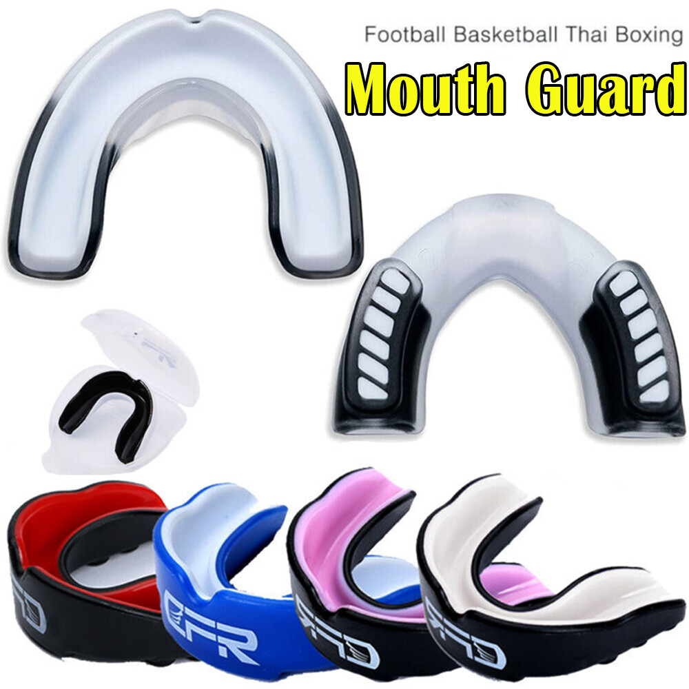Gel Gum Mouth Guard Shield Teeth Grinding Boxing MMA Sports MouthPiece Battle US