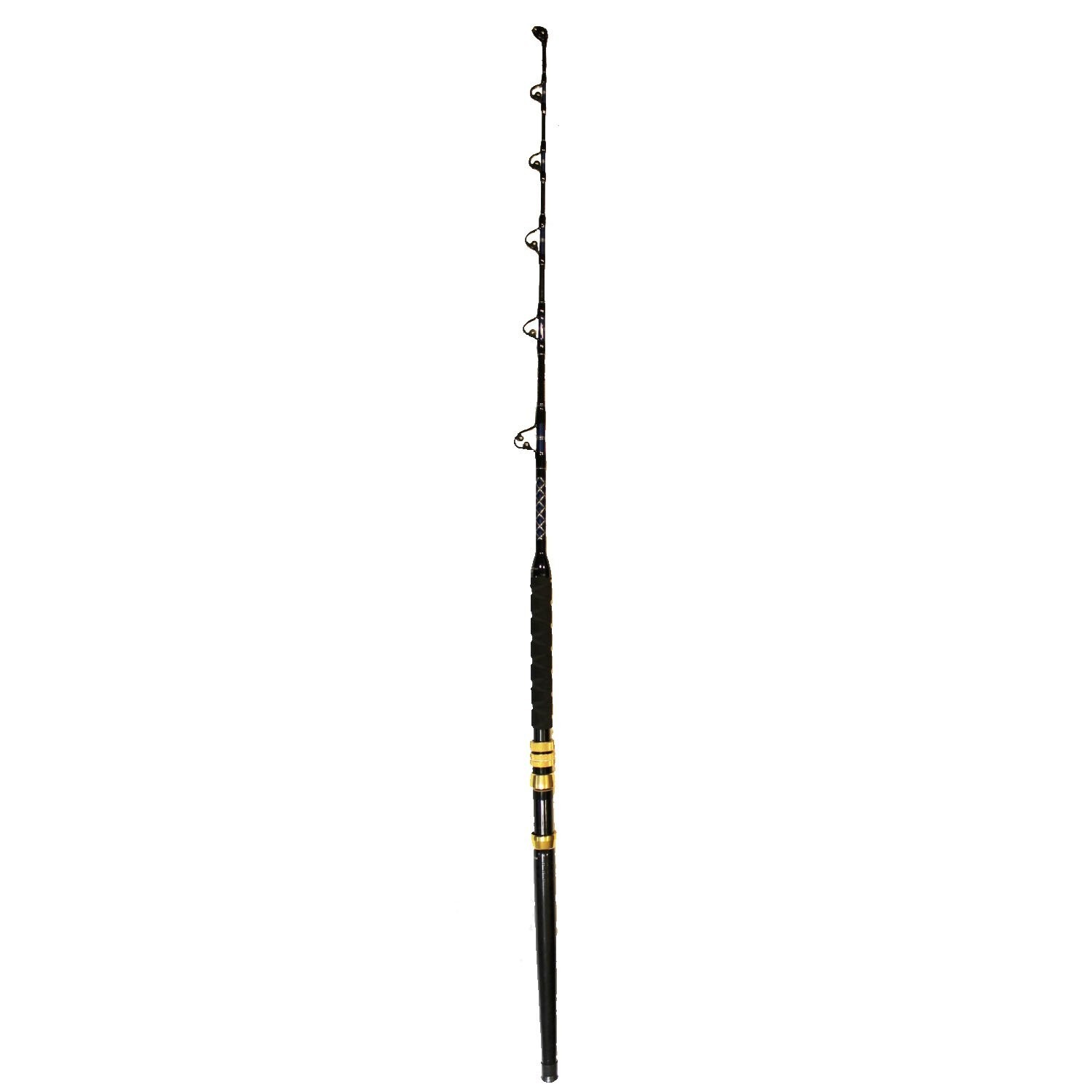 XCALIBER MARINE PAIR OF TROLLING RODS 30-50LB INCLUDES BENT AND STRAIGHT BUTT