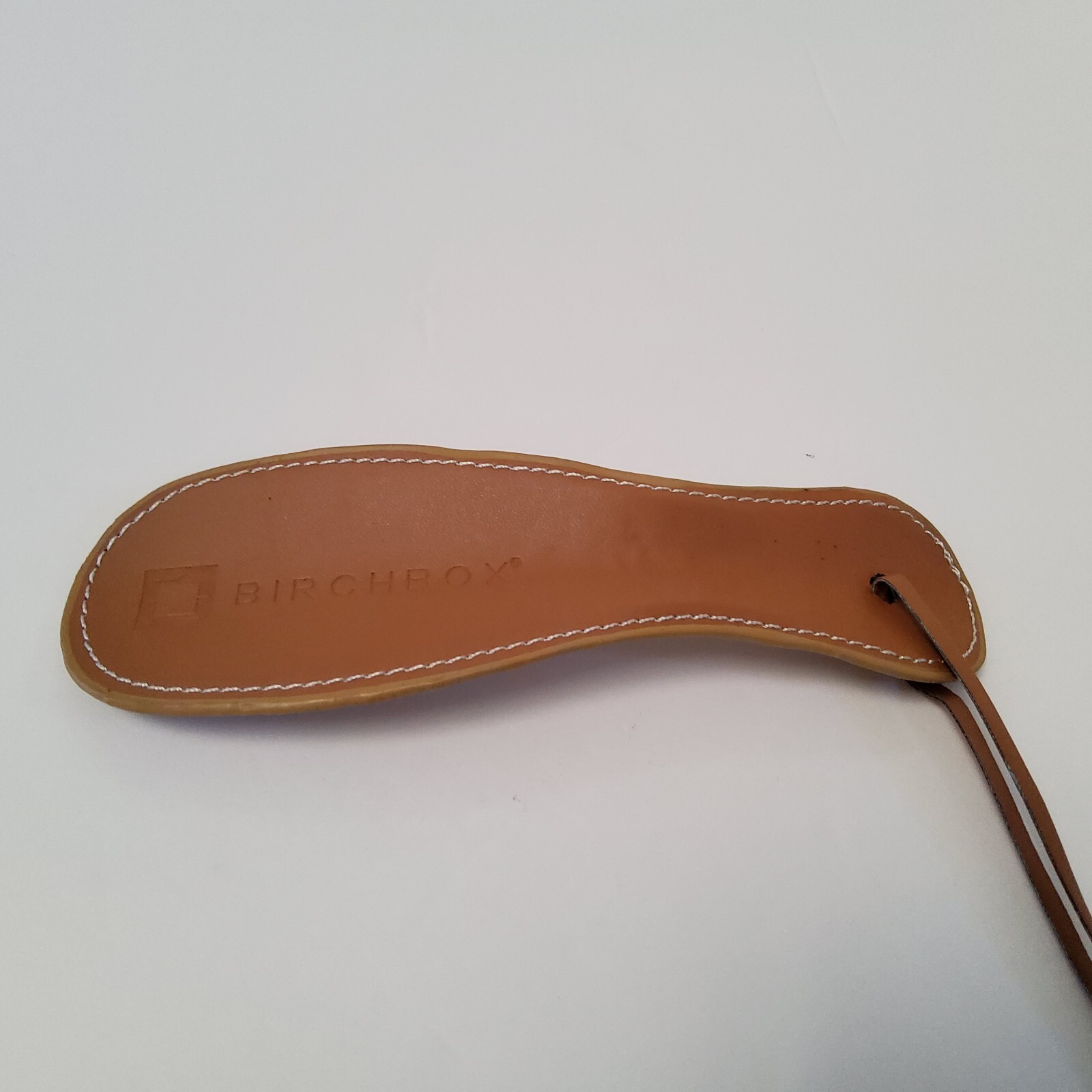 Birchbox Faux Leather Shoe Horn Brown