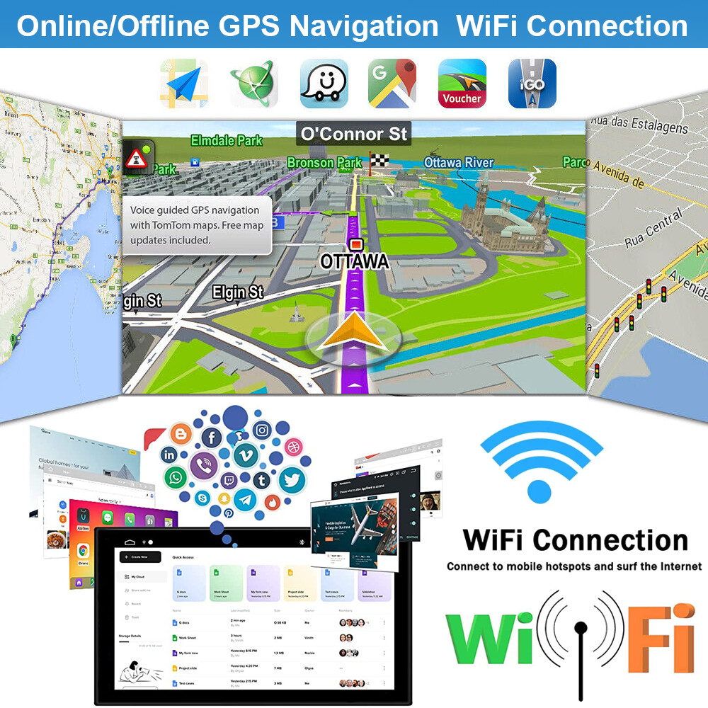 For Lexus IS250 IS350 2006-2012 Android 13 Apple CarPlay Car Stereo Radio GPS