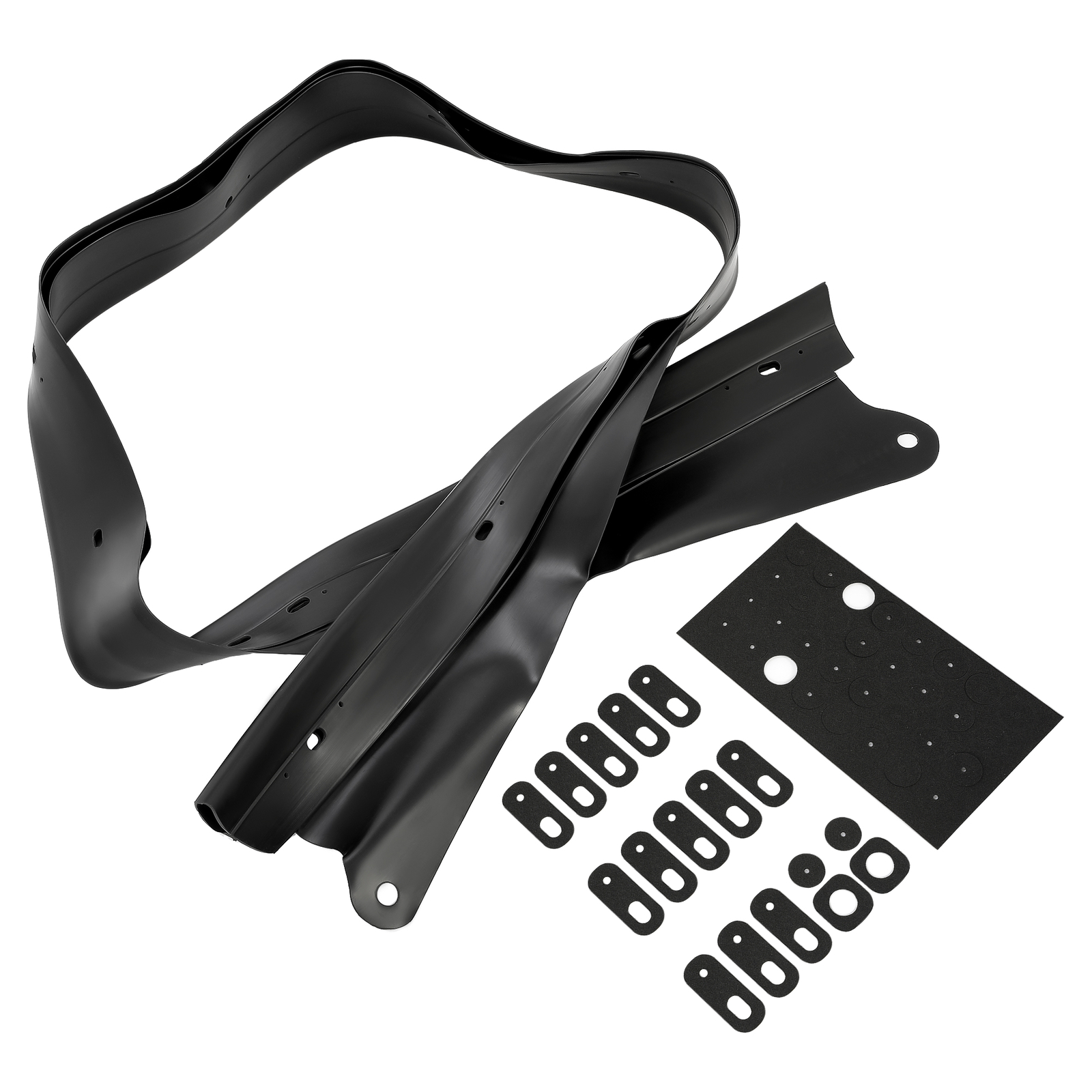 HECASA For 90-05 Mazda Miata Convertible Soft Top w/ Glass Window & Rain Rail