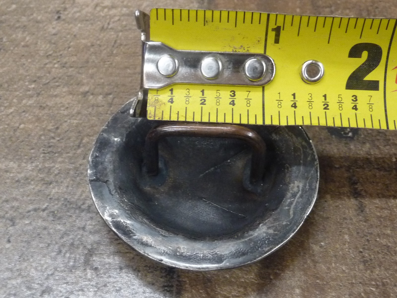 2" pair of Solid Sterling silver Conchos