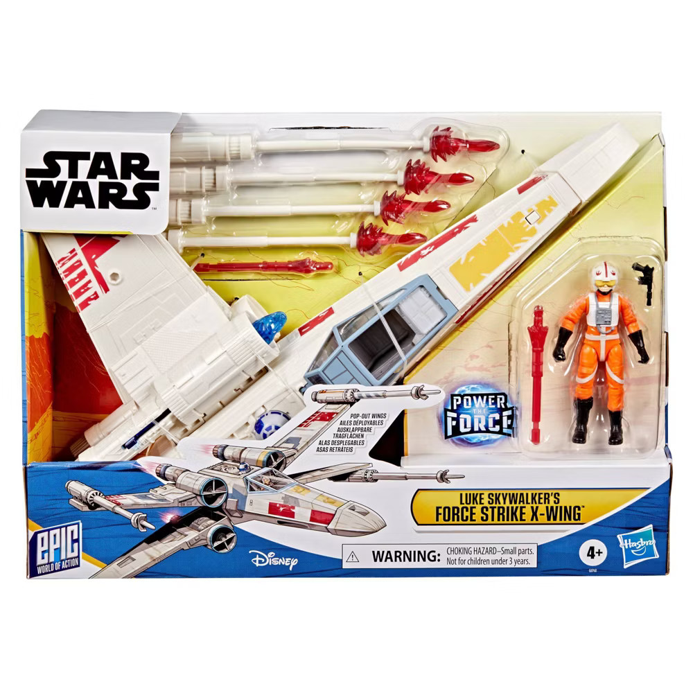 Star Wars Epic Hero Series X - Wing Vehicle 4'' Action Figure