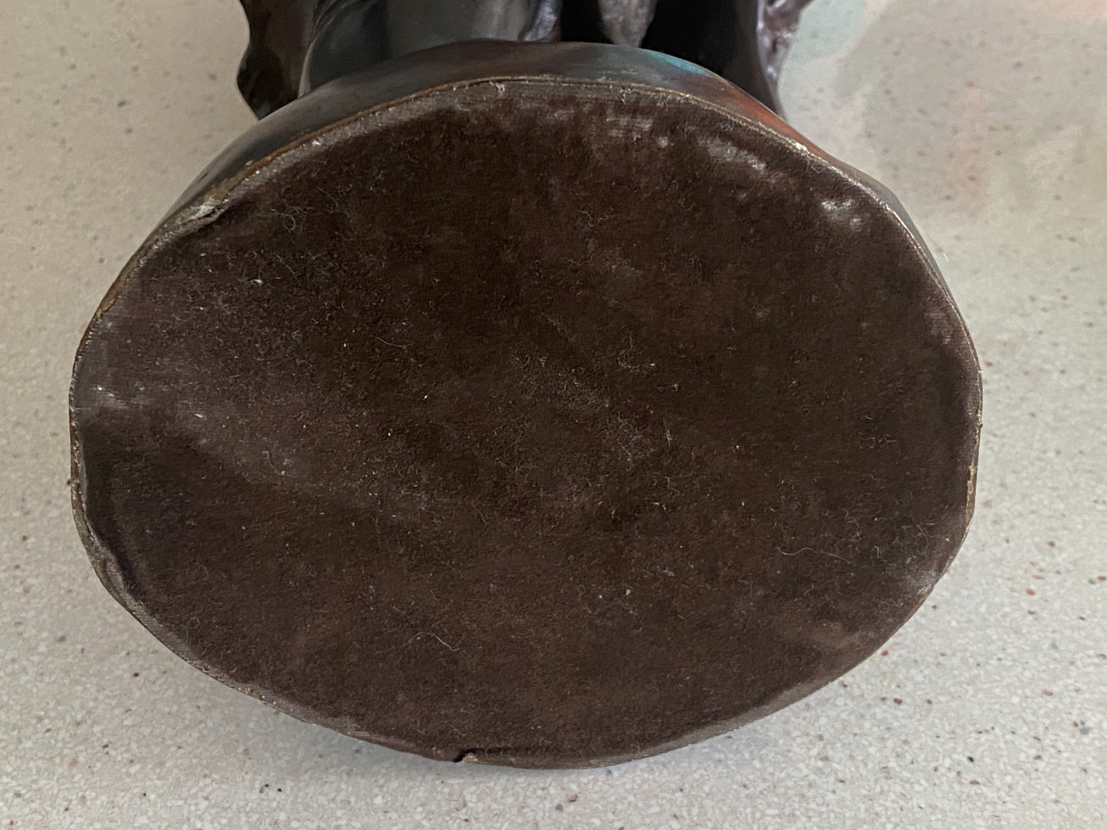 Vtg 16" Bronze Anthropomorphic Pig Sculpture Playing Violin Maitland Smith MCM