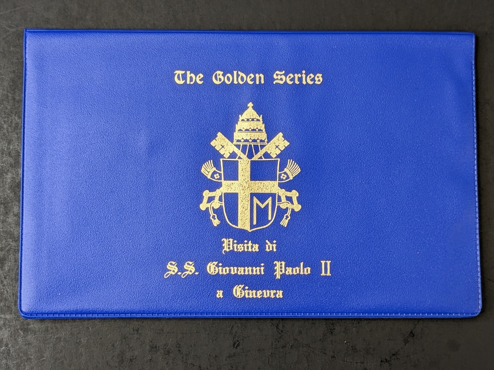 Pope John Paul II, The Golden Series Trip to Geneva, 4 Covers Plus Stamps 1982