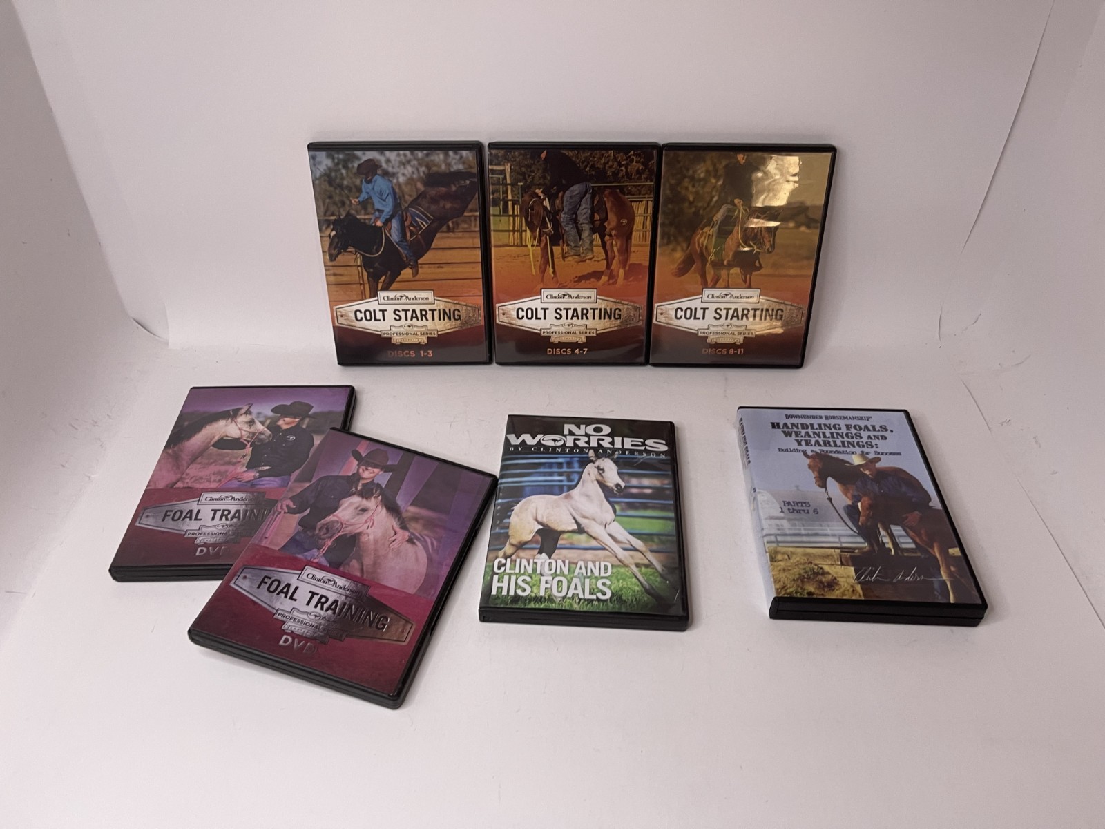 Complete Foal and Colt Training with Clinton Anderson 4 Courses 26 DVDs