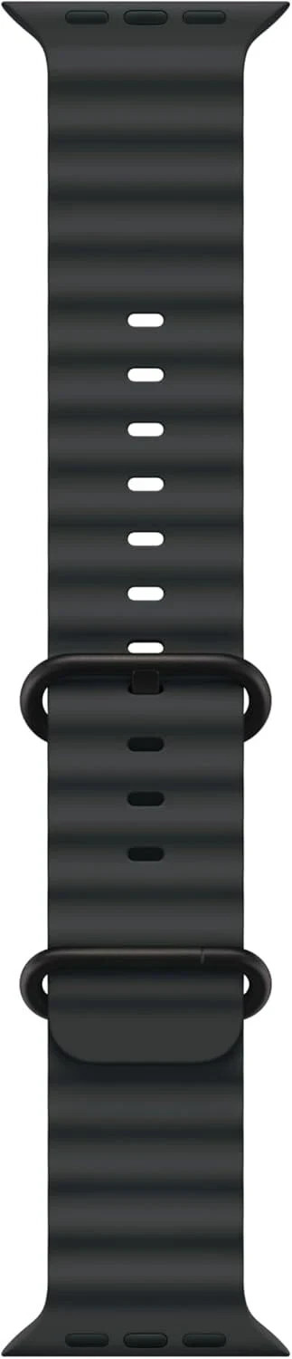 OEM Apple Watch Ultra 2 - 49mm Black Ocean Band Titanium Finsh - OEM Pack - New