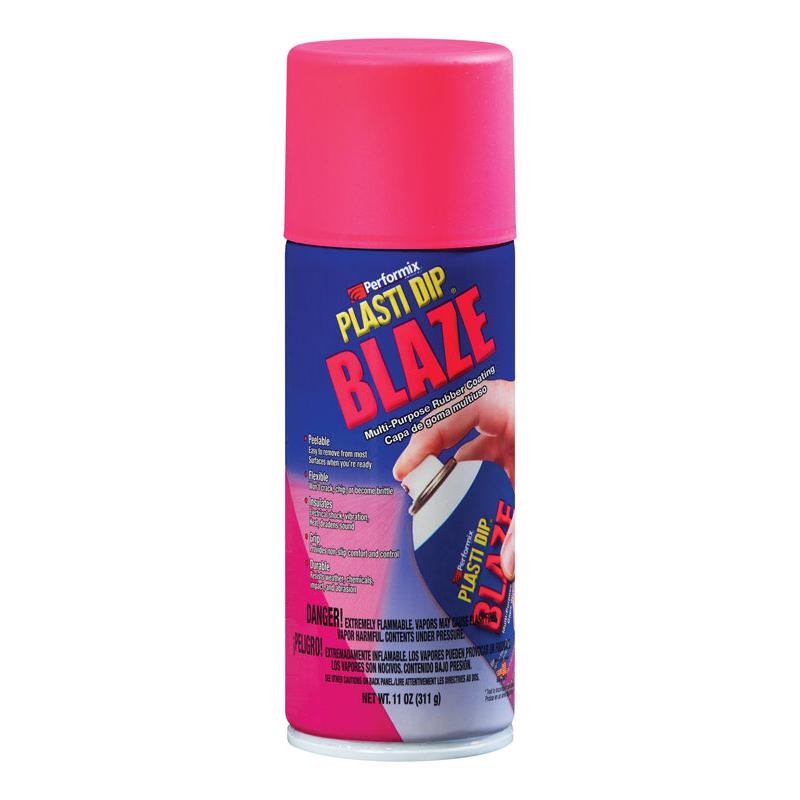 Plastic Dip 11223-6 11oz Plastidip Blaze Pink Spray