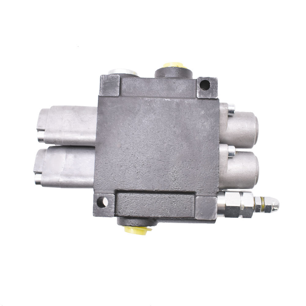 Hydraulic Control Valve Double Acting 2 Spool 3600 PSI 13 GPM SAE Ports