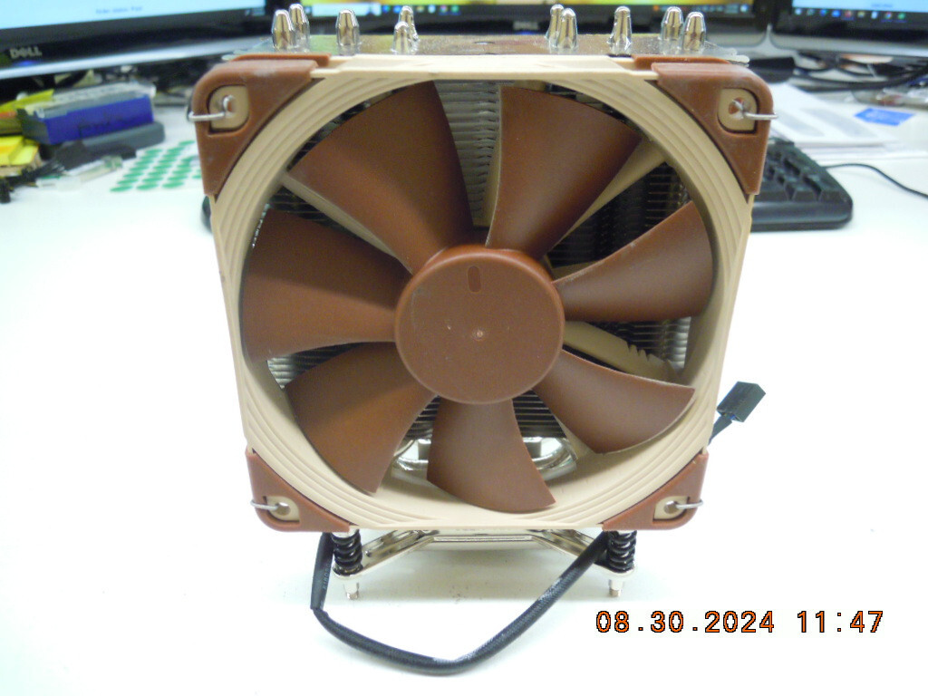 NOCTUA NH-U12S CPU Cooler with NF-F12 120mm Fan, 2 Side Rack & Screws (NM-XFB3)